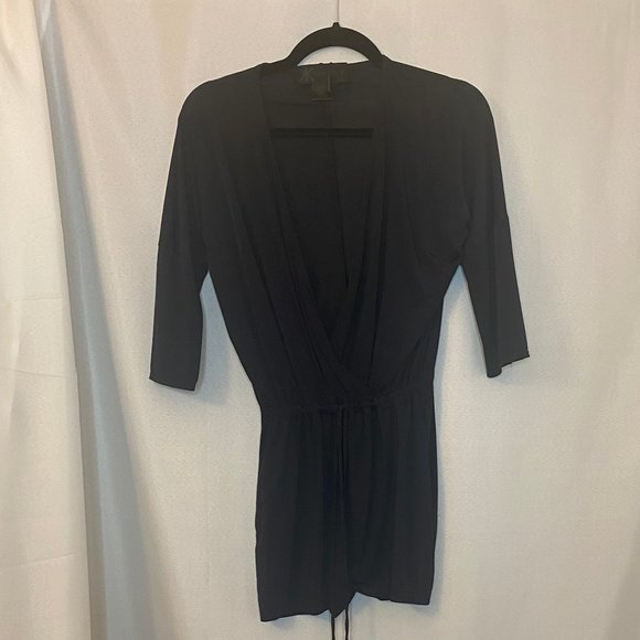 Kardashian Kollection Other - Three Quarter Length Sleeve Romper